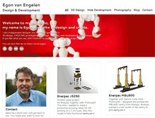 Tablet Screenshot of egonvanengelen.com